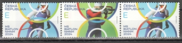 1241 + 1242 + 1241 S vodorovně - třípáskapáska ** - 2024